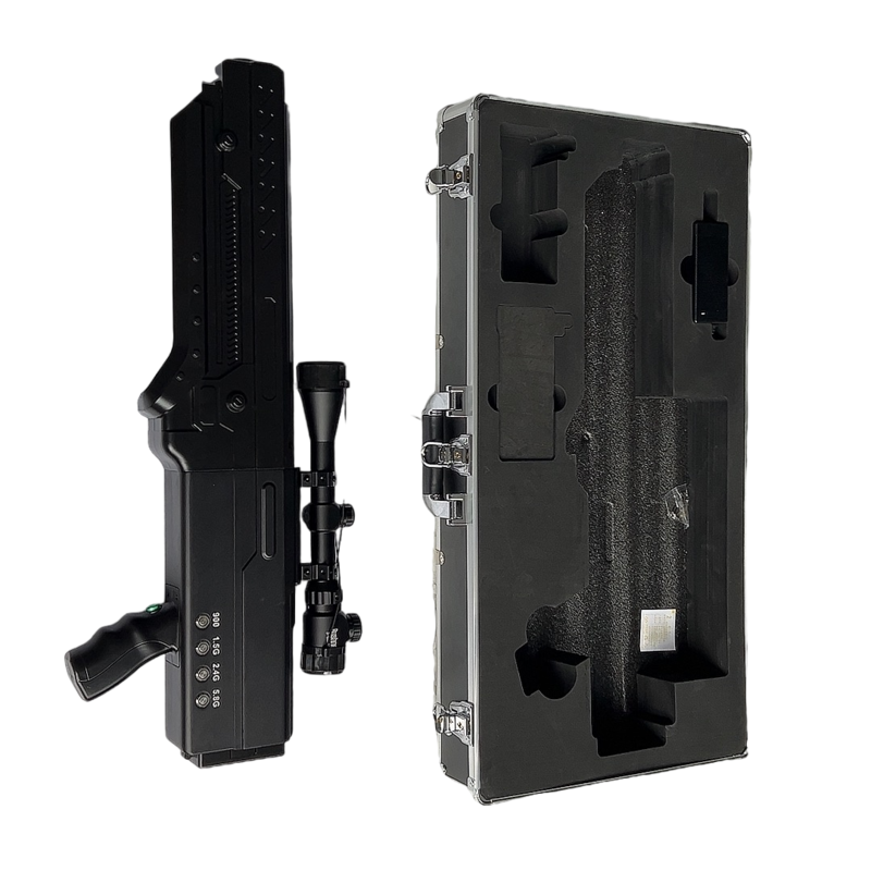  海棠湾镇手持便携式枪型低空防御反制四通道A型